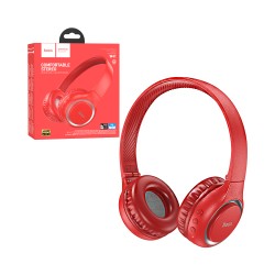 Hoco W41 Charm Bluetooth Headphones Red Hoco W41 Charm Bluetooth Headphones Red